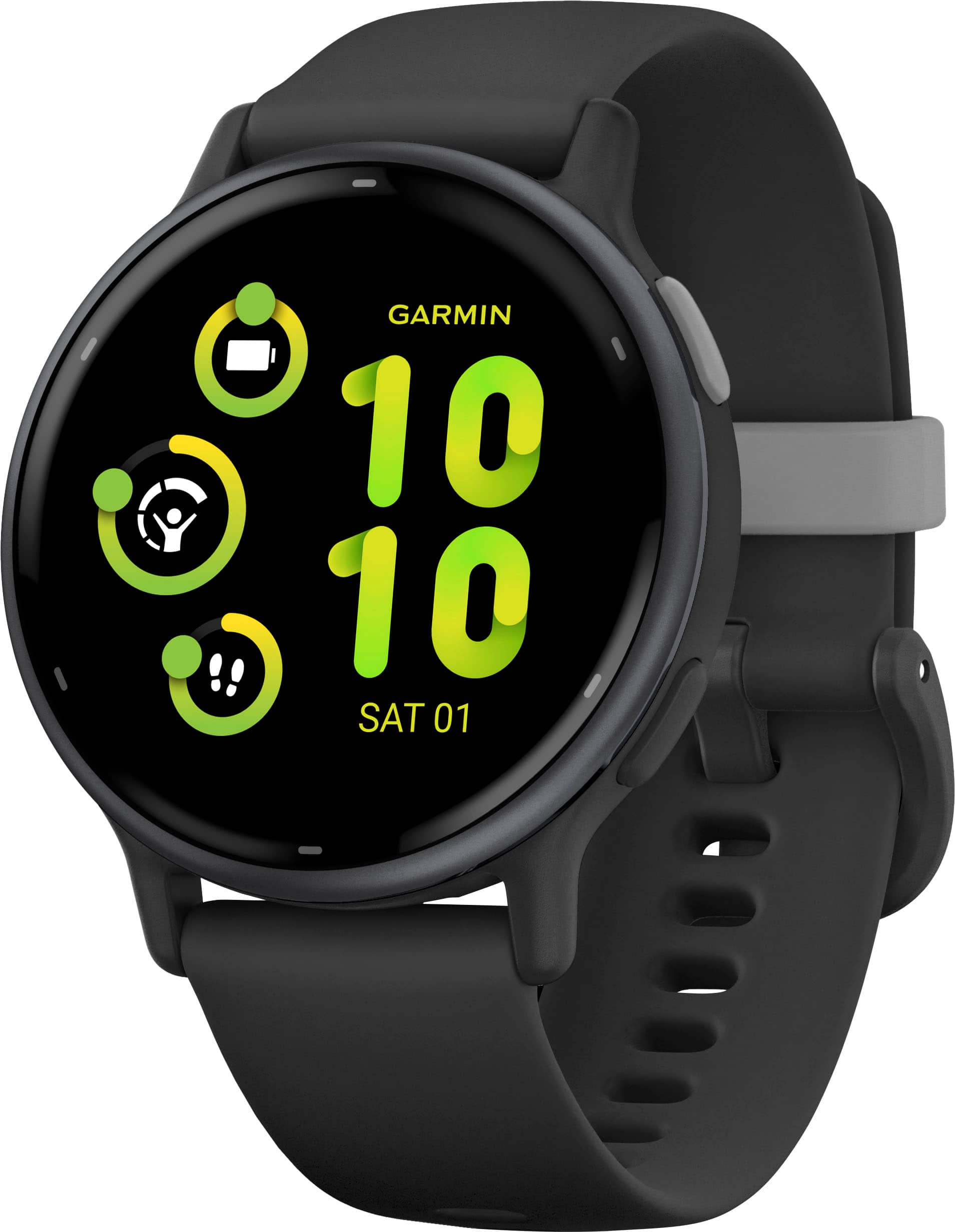 Garmin - vívoactive 5 GPS Smartwatch 42 mm Polímero reforçado com fibra - Alumínio Ardósia e Preto-010-02862-10