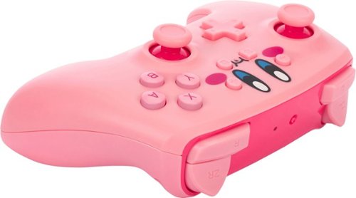 PowerA - Controle sem fio para para vídeo gameaprimorado para Nintendo Switch - Kirby Mouthful-NSGP0081-01