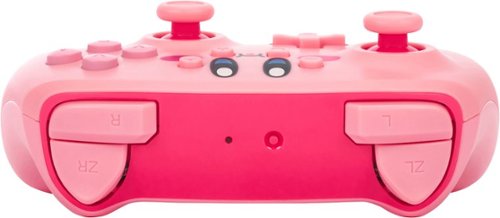 PowerA - Controle sem fio para para vídeo gameaprimorado para Nintendo Switch - Kirby Mouthful-NSGP0081-01