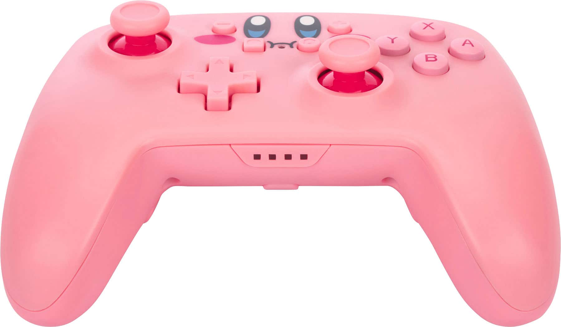 PowerA - Controle sem fio para para vídeo gameaprimorado para Nintendo Switch - Kirby Mouthful-NSGP0081-01