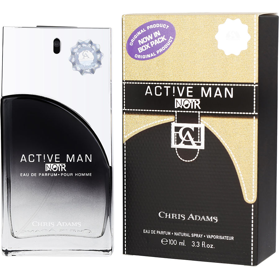 Perfume Masculino Chris Adams Active Man Noir Eau De Parfum Spray 100 Ml
