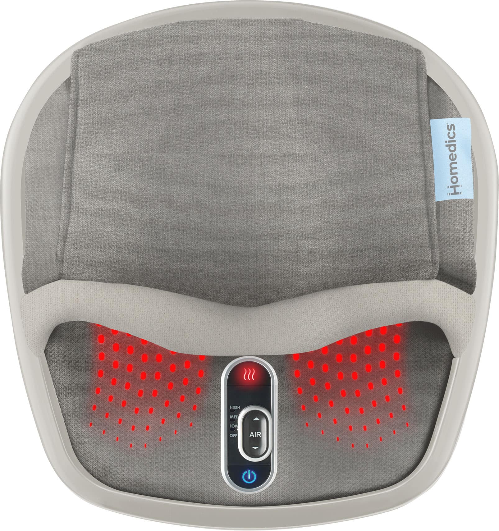 Homedics - Massageador de pés Shiatsu Air Max - Cinza-FMS-307HJ-GY