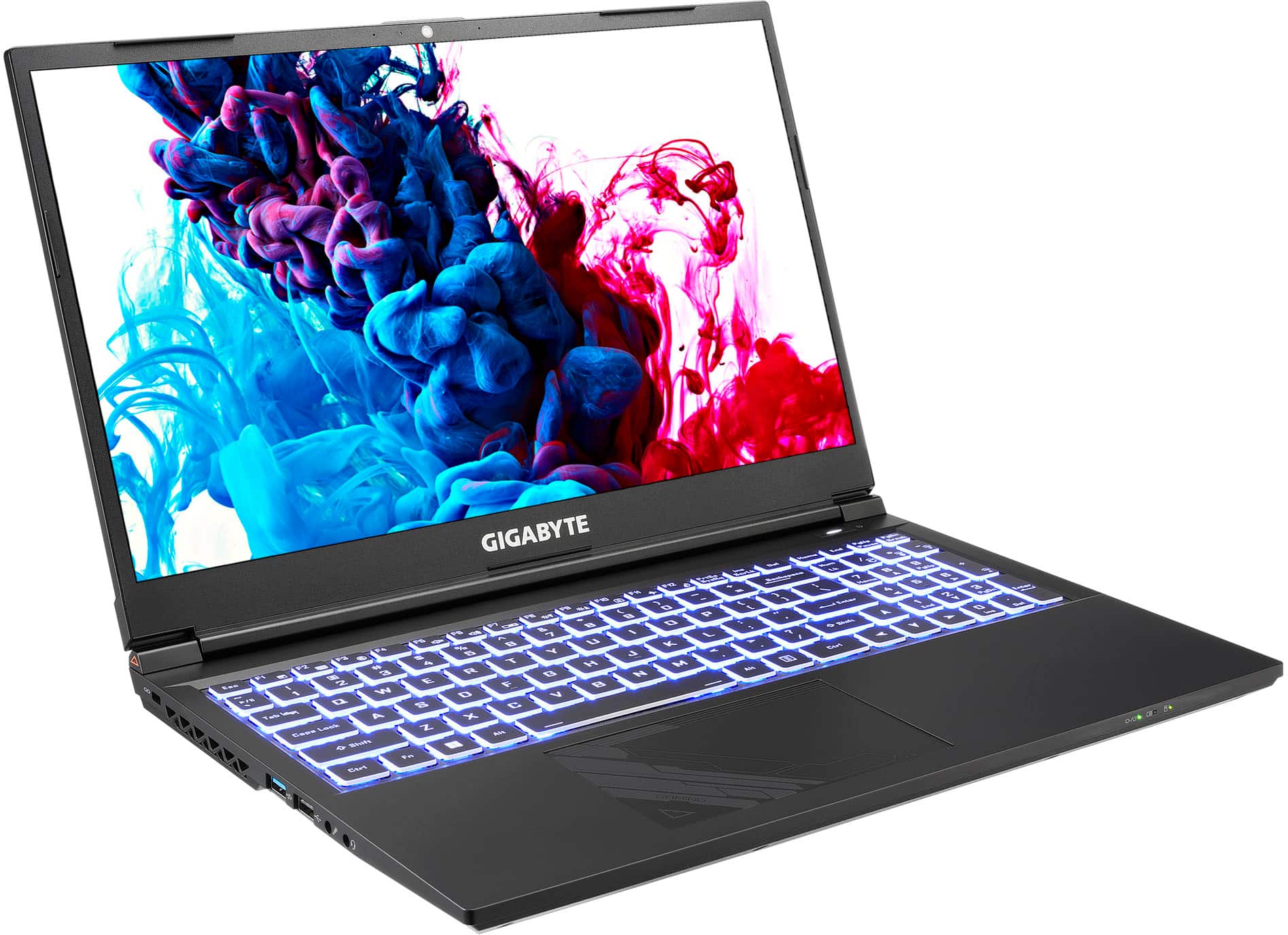 GIGABYTE - Laptop para jogos de 15,6" 144 Hz FHD - Intel i7-12650H com 16 GB de RAM - NVIDIA GeForce RTX 4060 - SSD de 512 GB - Preto-G5 KF5-G3US353SH