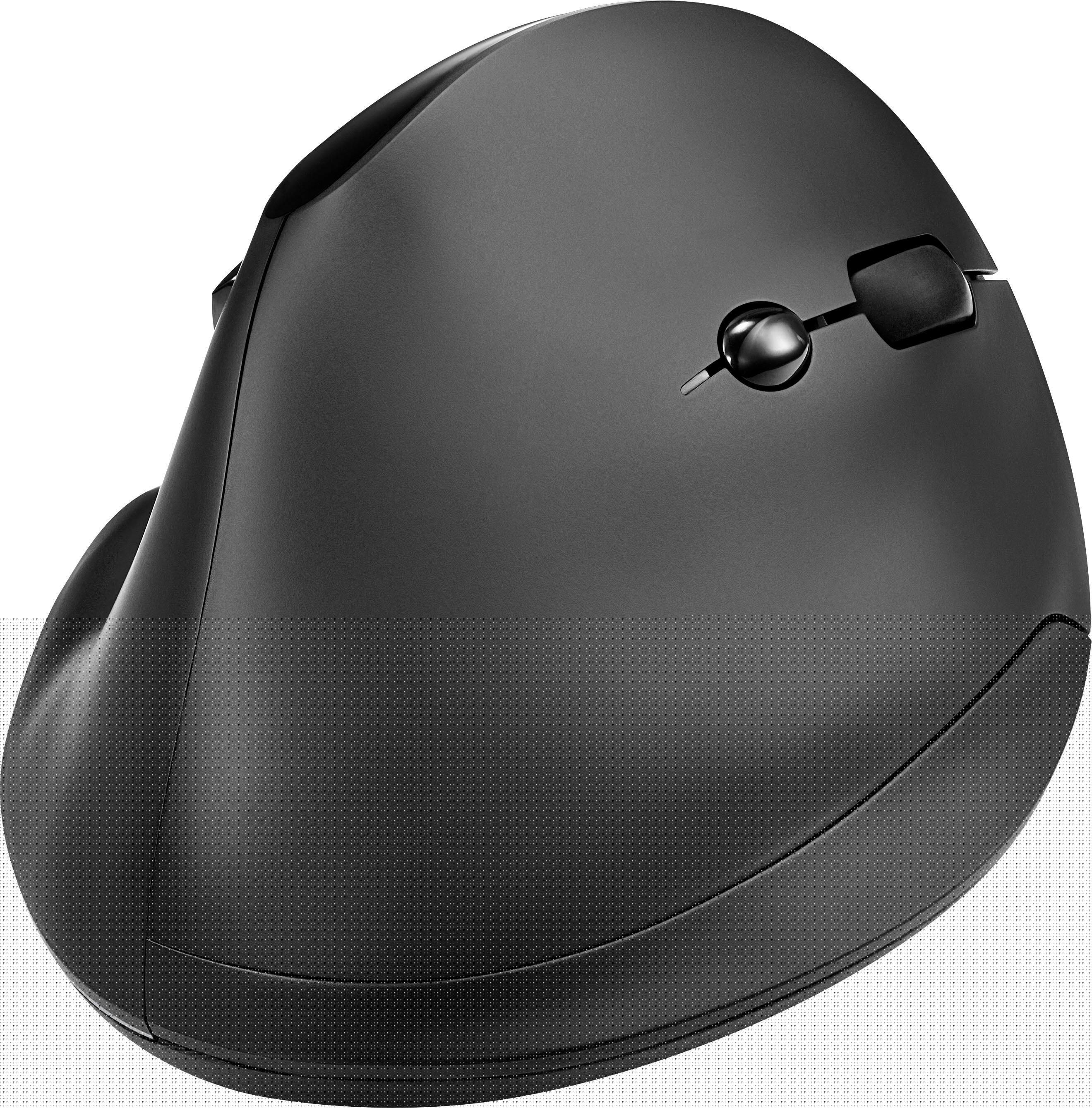 Insignia - Mouse ergonômico Bluetooth de 6 botões - Preto-NS-PM4EK6B24