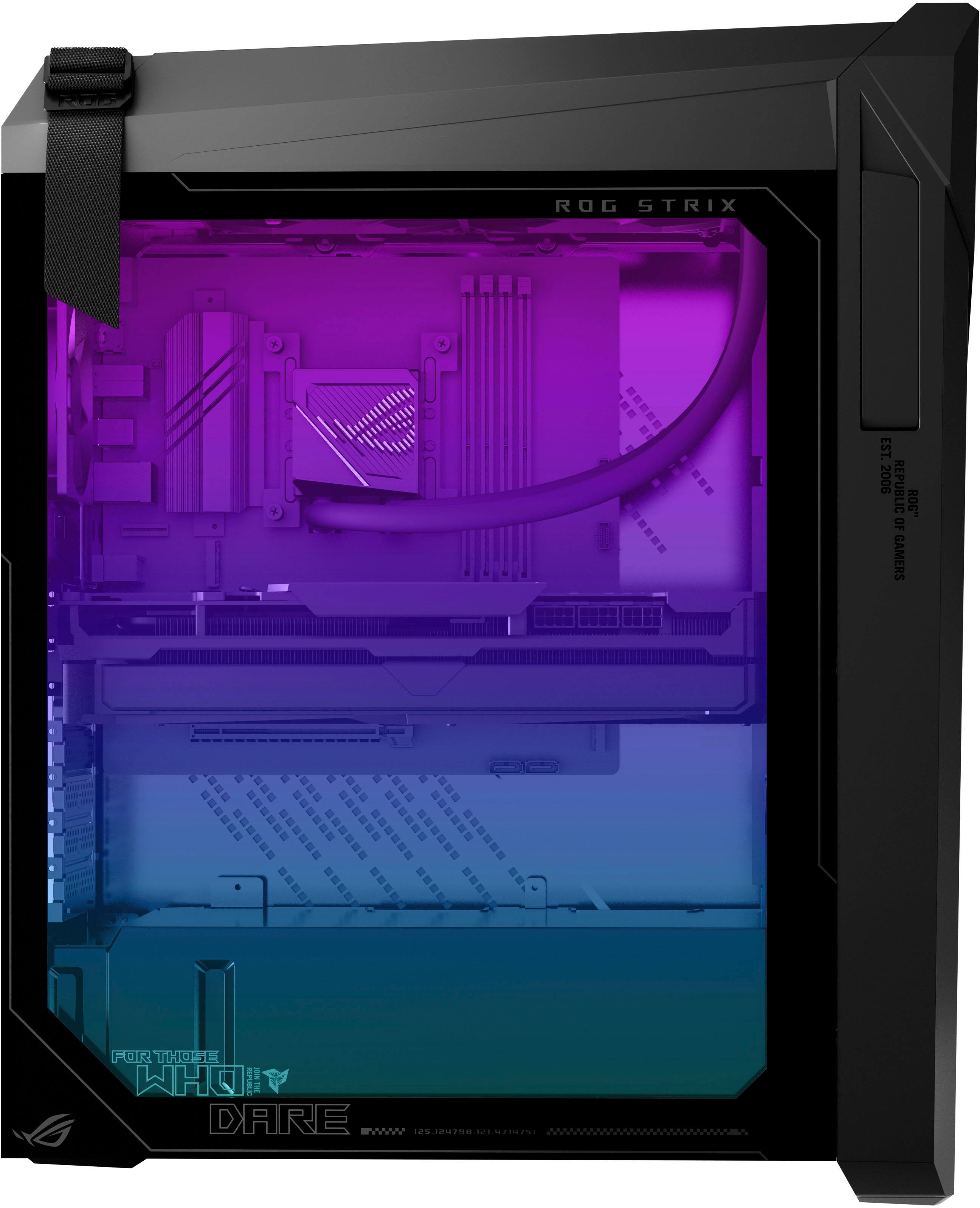 ASUS - ROG Gaming Desktop - Intel Core i7-13700KF - 32GB de memória - NVIDIA GeForce RTX 4060Ti - SSD de 1TB - Preto-G16CH-I7K4060TIVR