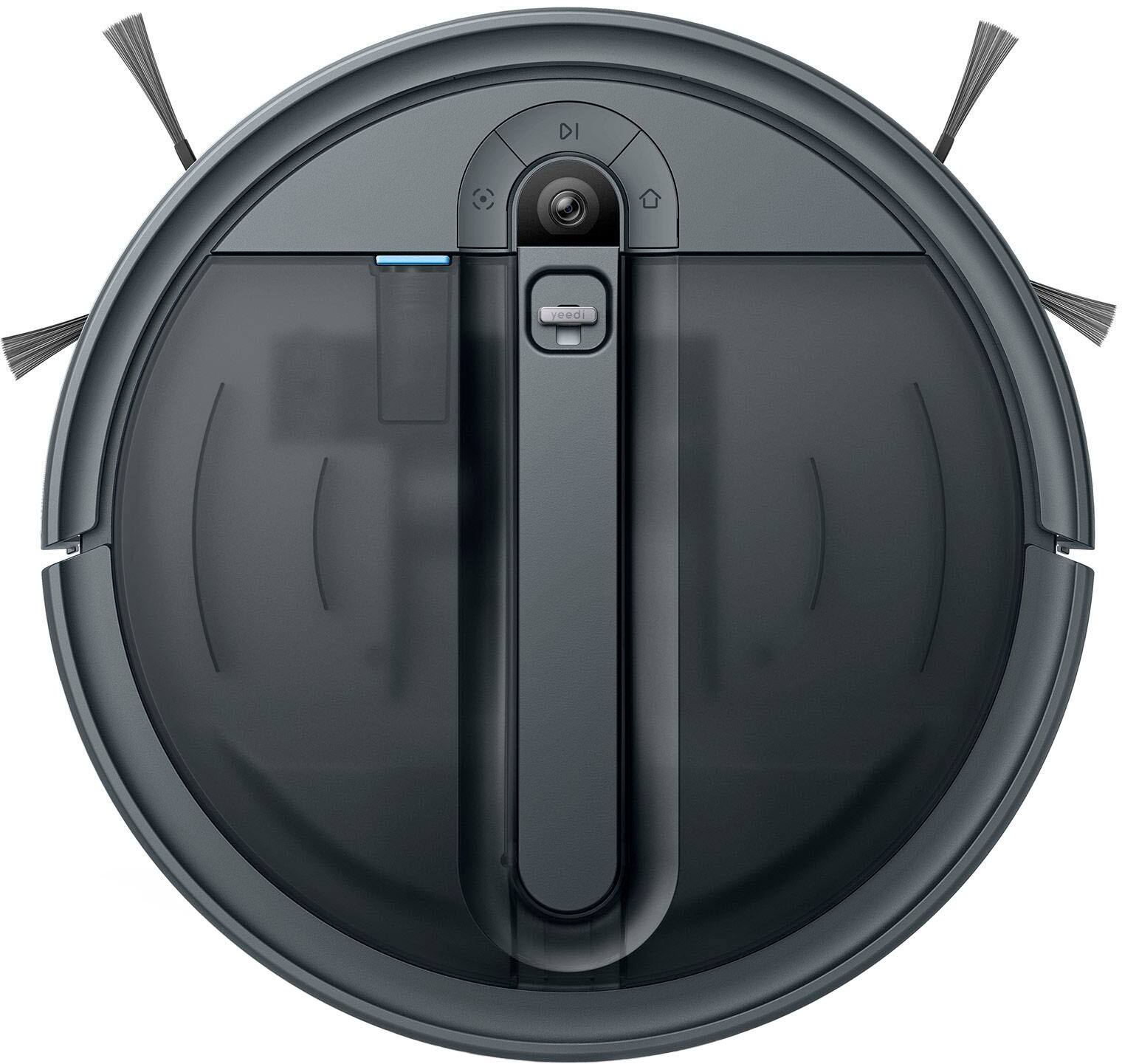 ECOVACS Robotics - aspirador e esfregão robot cube pro com esfregão, estação de limpeza automática, mapeamento e prevenção de obstáculos - GREY-KLEINB