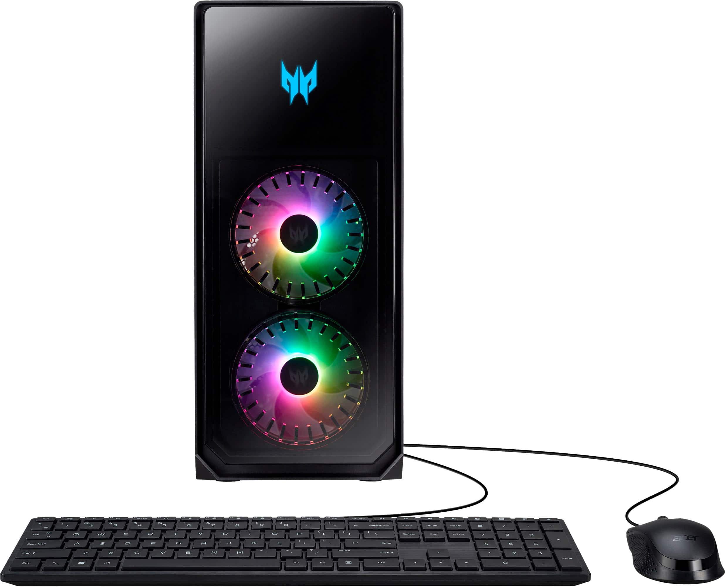 Acer - Predator Orion 5000 Gaming Desktop - Intel Core i7-13700F-32GB Memória - NVIDIA GeForce RTX 4070 - SSD de 1 TB Gen 4 - Preto-PO5-650-UB21