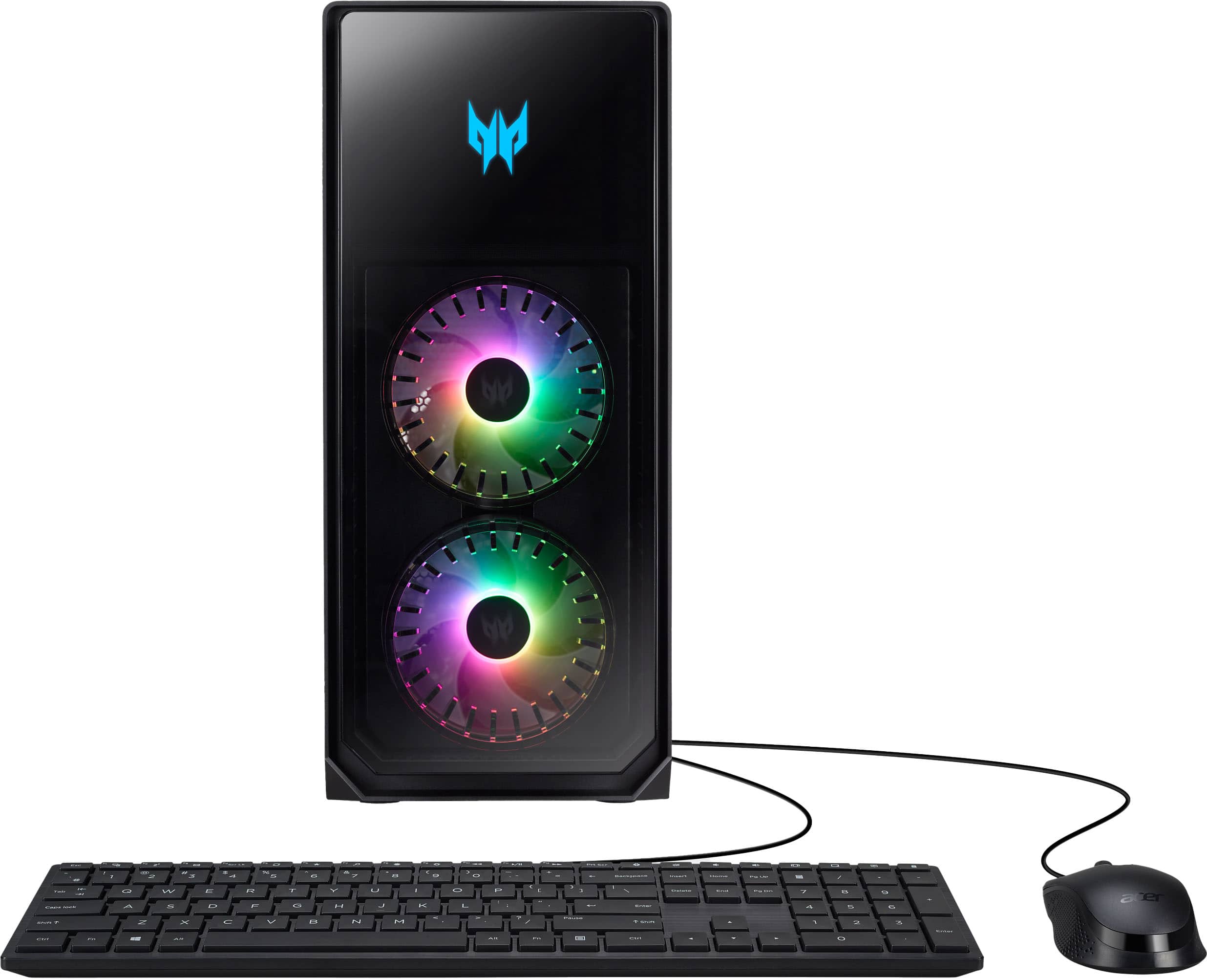 Acer - Predator Orion 5000 Gaming Desktop - Intel Core i7-13700F-32GB Memória - NVIDIA GeForce RTX 4070 Ti - SSD Gen 4 de 2 TB - Preto-PO5-650-UB22