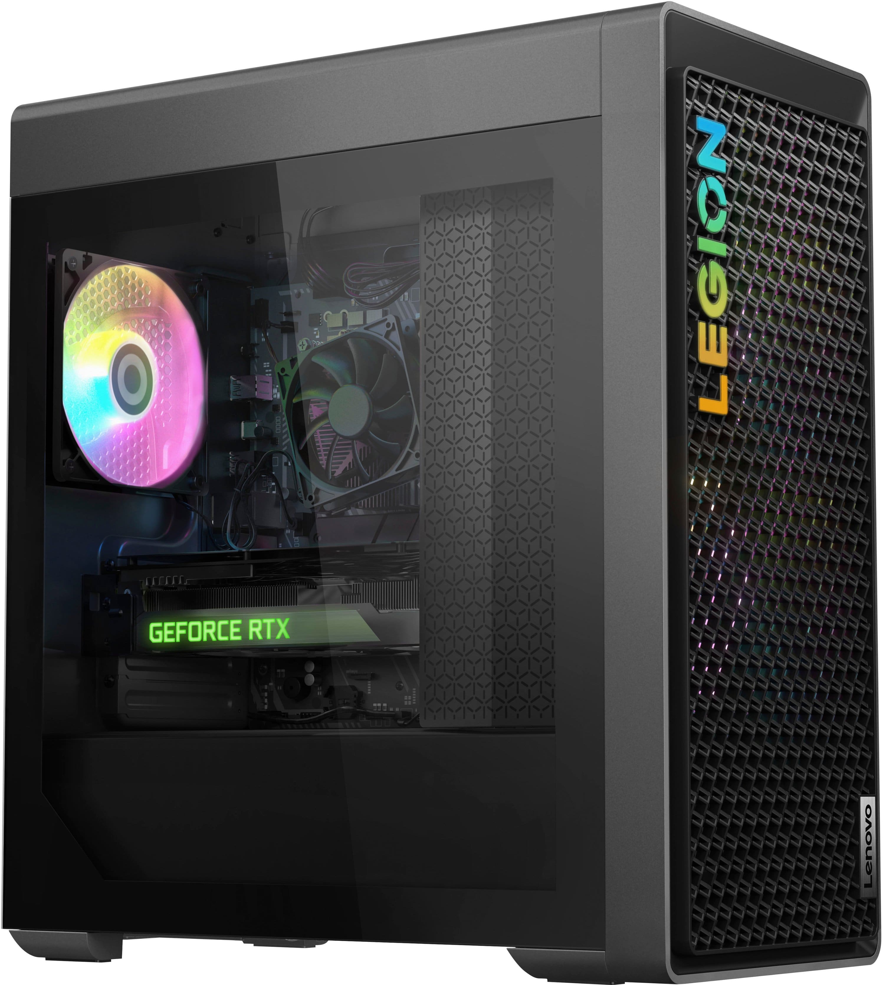 Lenovo - Legion Tower 5 AMD Gaming Desktop - AMD Ryzen 5-7600 - 16GB de memória - NVIDIA RTX 4060 8GB - SSD de 512GB - Storm Grey-90UX000RUS