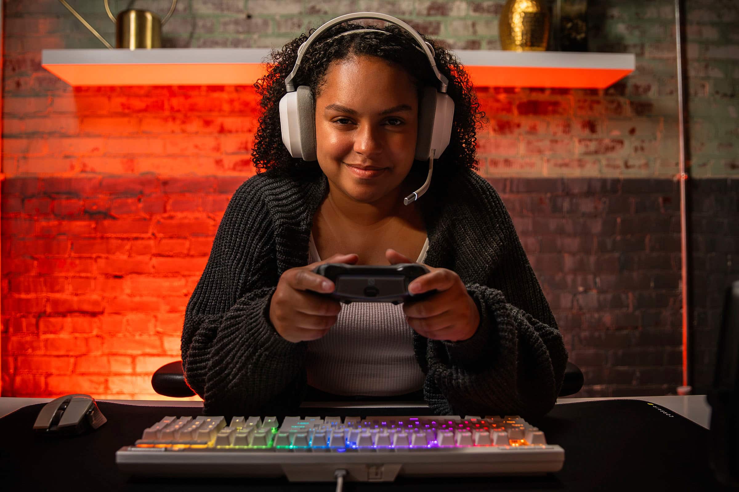 SCUF - Controle para video game sem fio ENVISION PRO para PC - Cinza Aço-601-178-03-102-NA