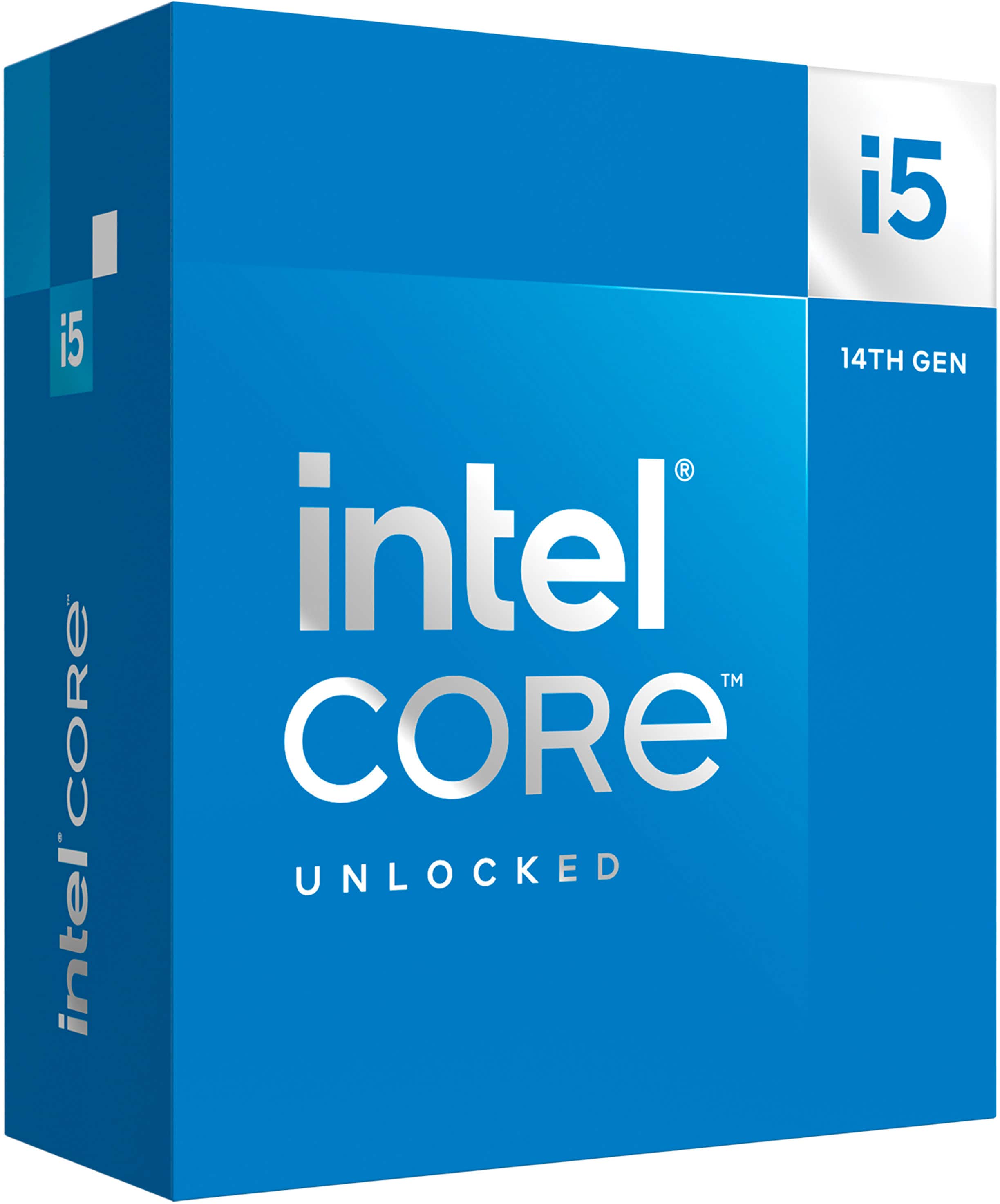 Intel - Core i5-14600K 14ª ger. 14 nuc. 20 threads - 4,0 GHz (5,3 GHz Turbo) Soquete LGA 1700 proc. de desktop desbloqueado - Multi-BX8071514600K