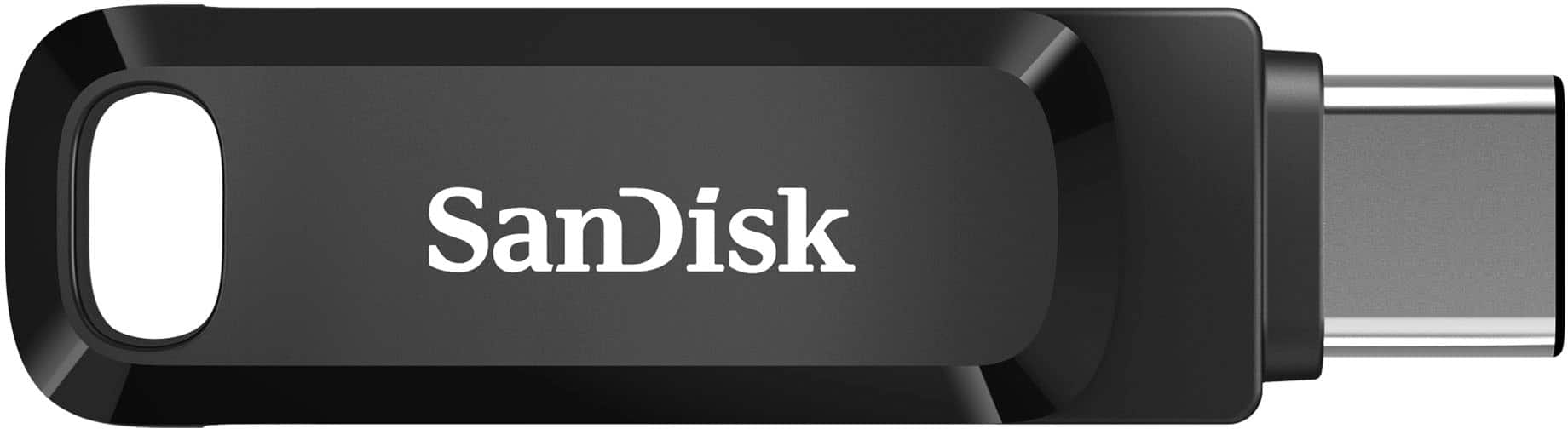 Pen Drive SanDisk - Unidade Flash Ultra Dual Drive Go 1 TB USB Tipo A/USB Tipo C - Preto-SDDDC3-1T00-A46