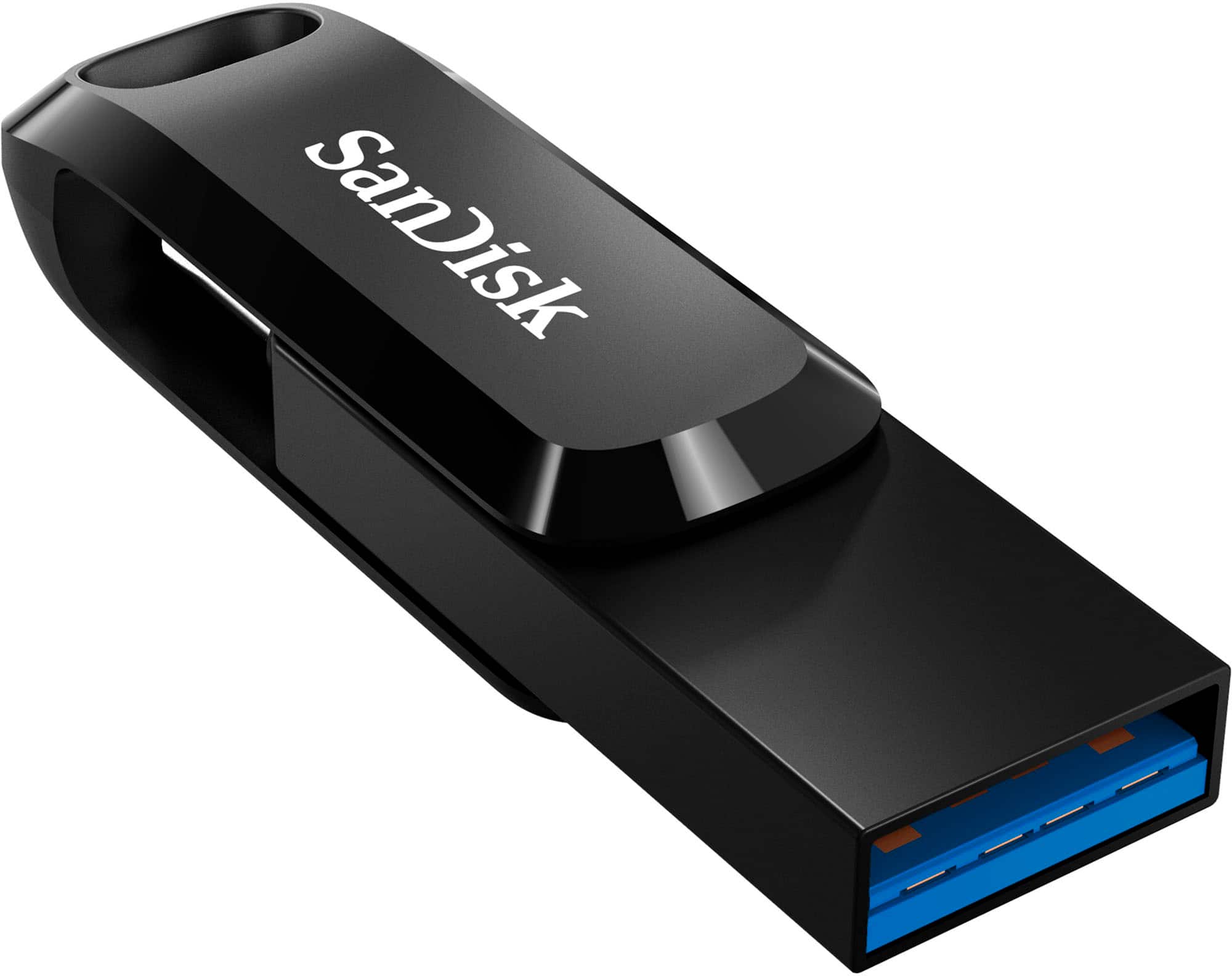 Pen Drive SanDisk - Unidade Flash Ultra Dual Drive Go 1 TB USB Tipo A/USB Tipo C - Preto-SDDDC3-1T00-A46