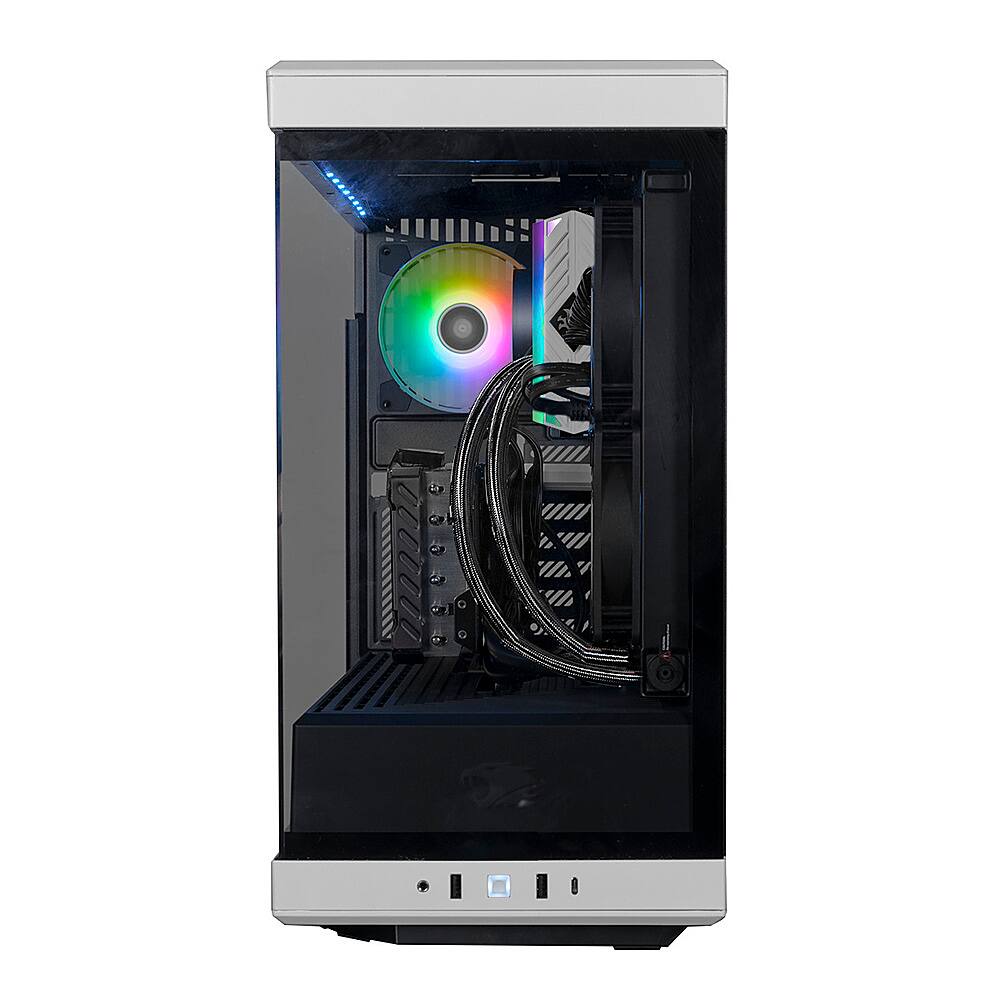 iBUYPOWER - Y40 Gaming Desktop - AMD Core Ryzen 9 7900x- 32GB de memória DDR5 - NVIDIA GeForce RTX 4060 Ti 8GB - 2TB NVMe SSD - Branco-Y40WA9N46T01