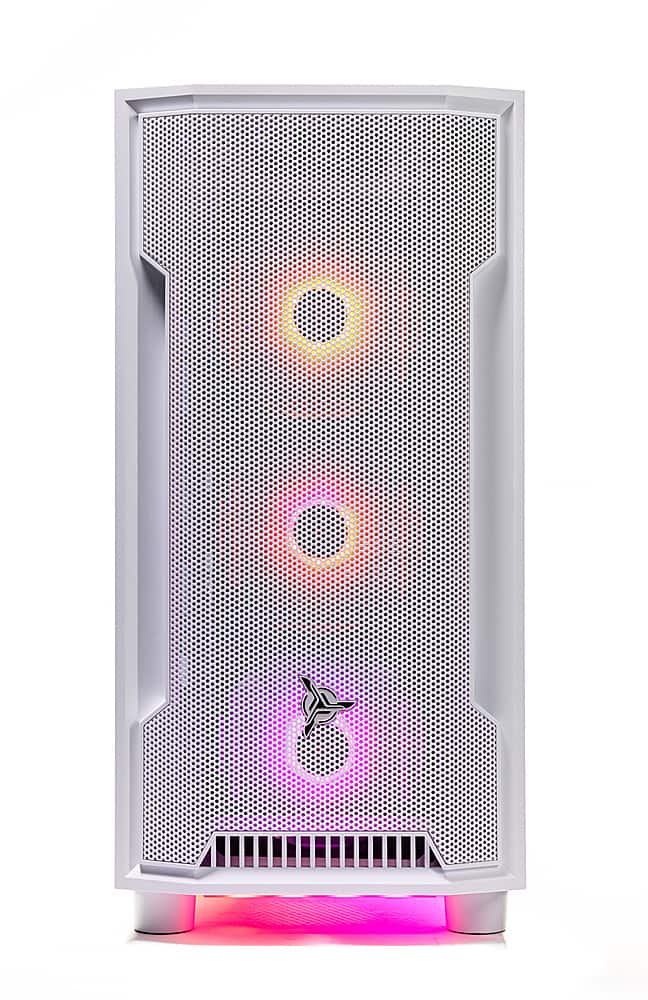 Skytech Gaming - Archangel 4 Gaming Desktop PC - AMD Ryzen 5 7600X - 32 GB de memória - AMD Radeon 7600 - SSD NVMe de 1 TB - Branco-ST-ARCH4-0999-W-BU