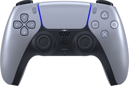 Sony - PlayStation 5 - Controle sem fio para para vídeo gameDualSense - Prata esterlina-1000039941