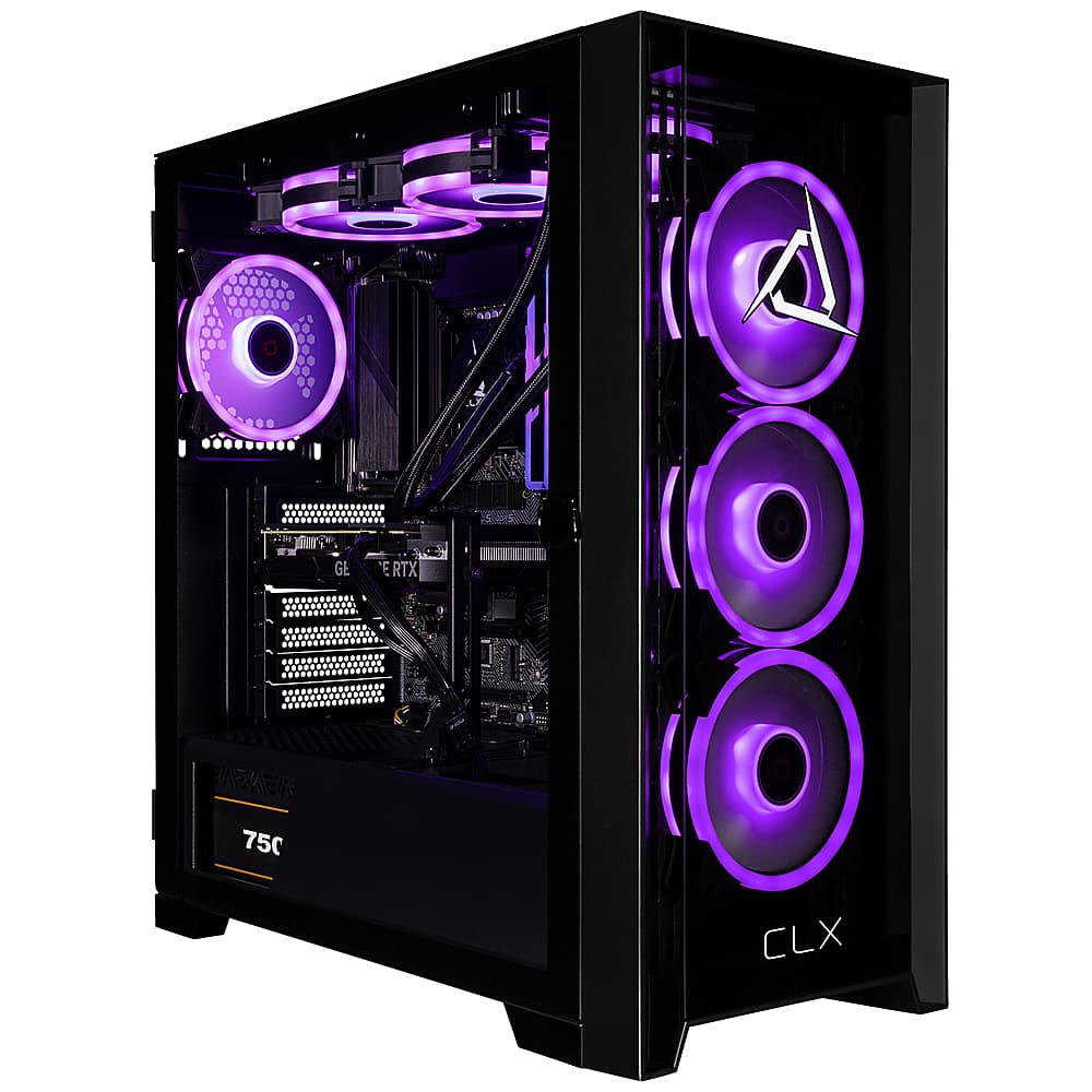 CLX - SET Gaming Desktop - Intel Core i7 14700KF - 32GB de memória DDR5 5600 - GeForce RTX 4070 - 2TB NVMe M.2 SSD - Preto-TGMSETRTU3A01BM