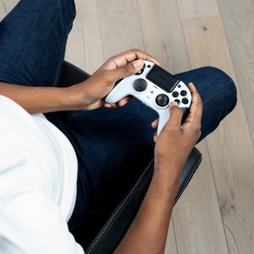 Nacon - Controle sem fio para para vídeo gameRevolution 5 Pro para PS5, PS4 e PC - Branco-50-1727-01