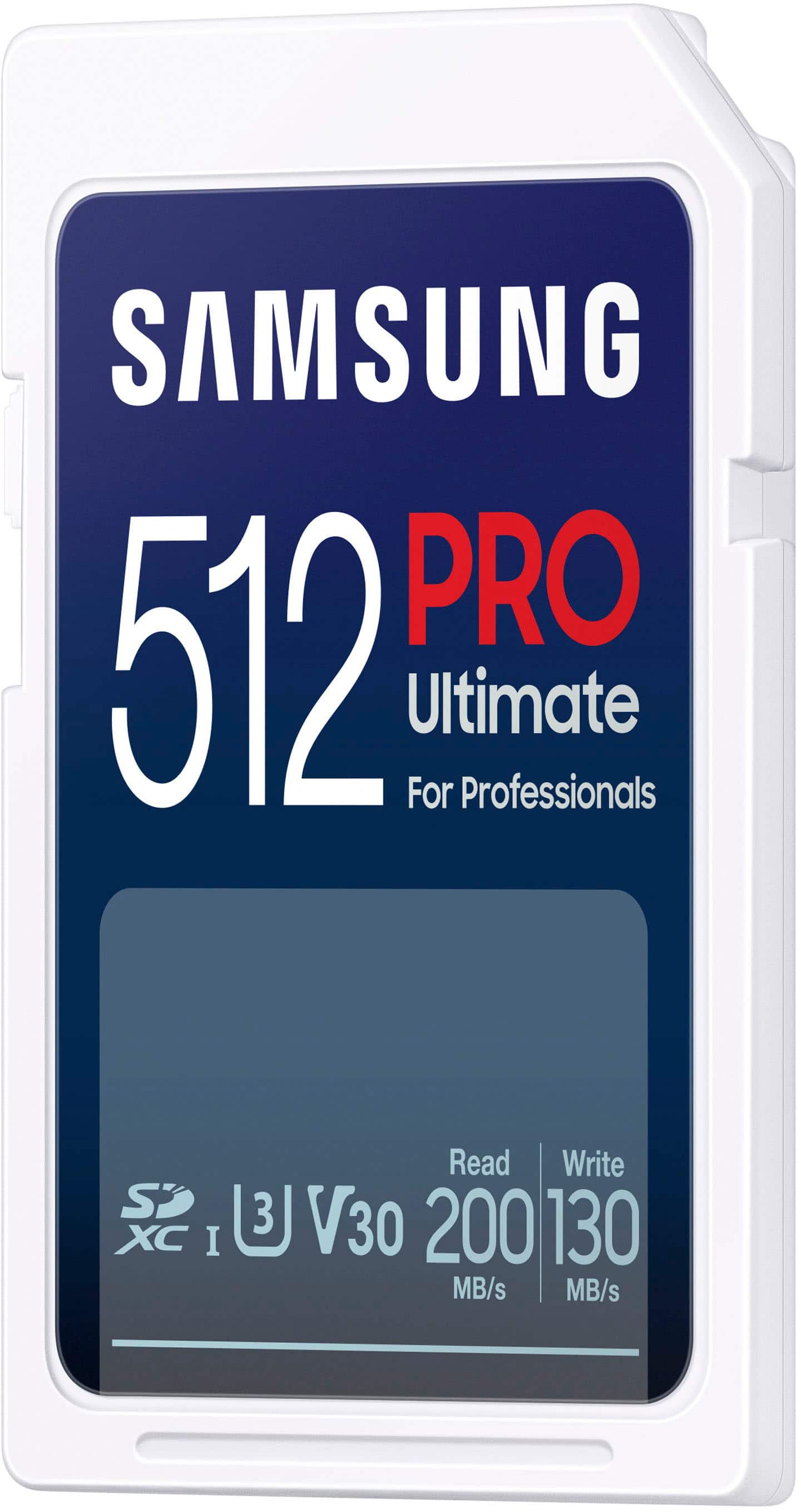Samsung - Cartão de memória SDXC Pro Ultimate de 512 GB-MB-SY512S/AM