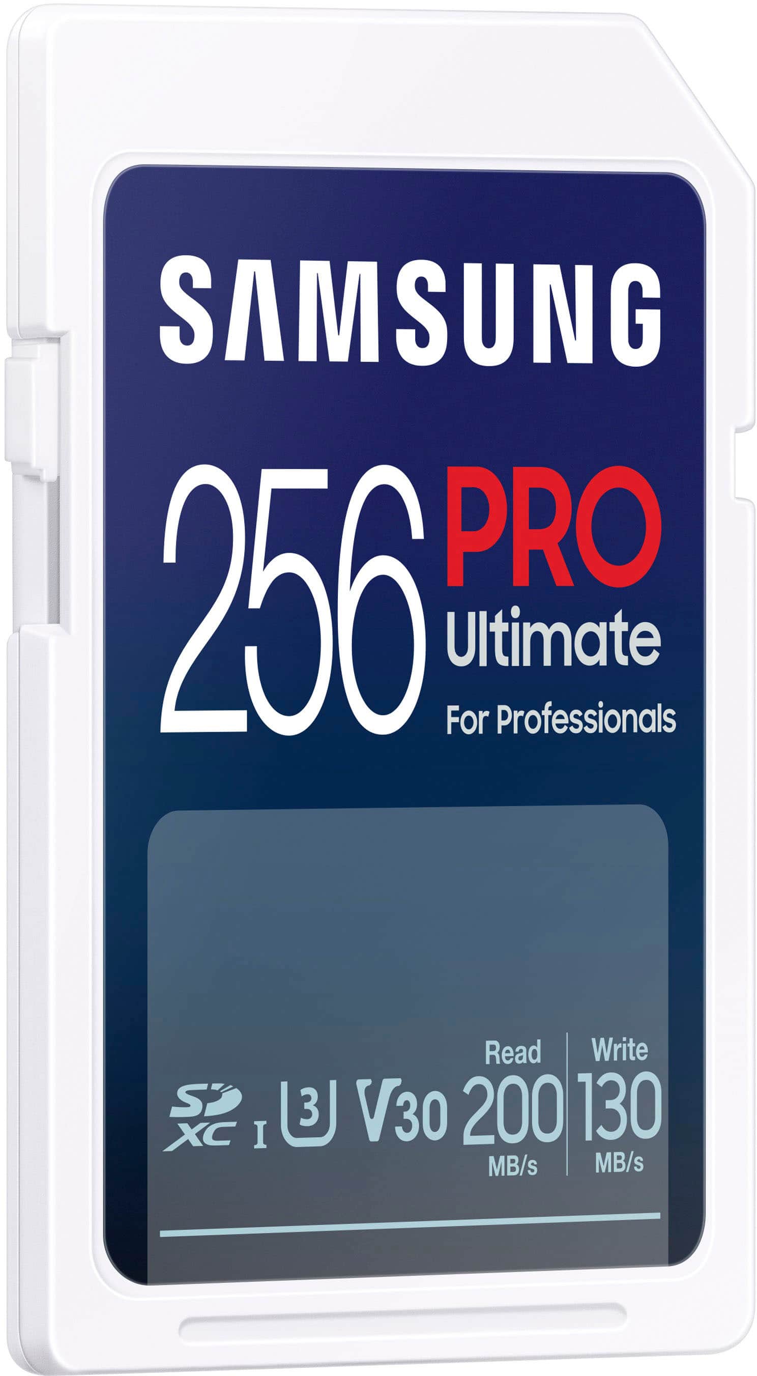 Samsung - Cartão de memória SDXC Pro Ultimate de 256 GB-MB-SY256S/AM