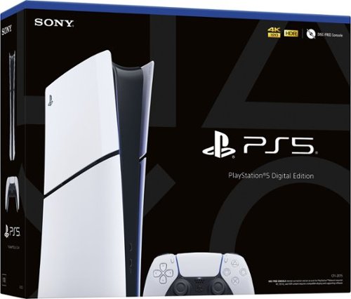 Sony Interactive Entertainment - PlayStation 5 Slim Console Edição Digital - Branco-1000039670