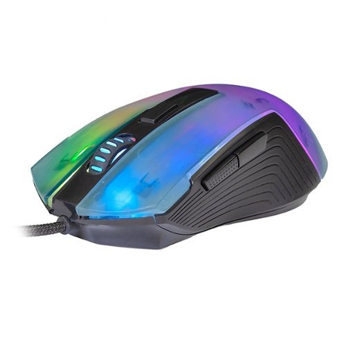 iBUYPOWER - Combo teclado RGB com fio e mouse óptico Chimera KM7 - Preto-KM7