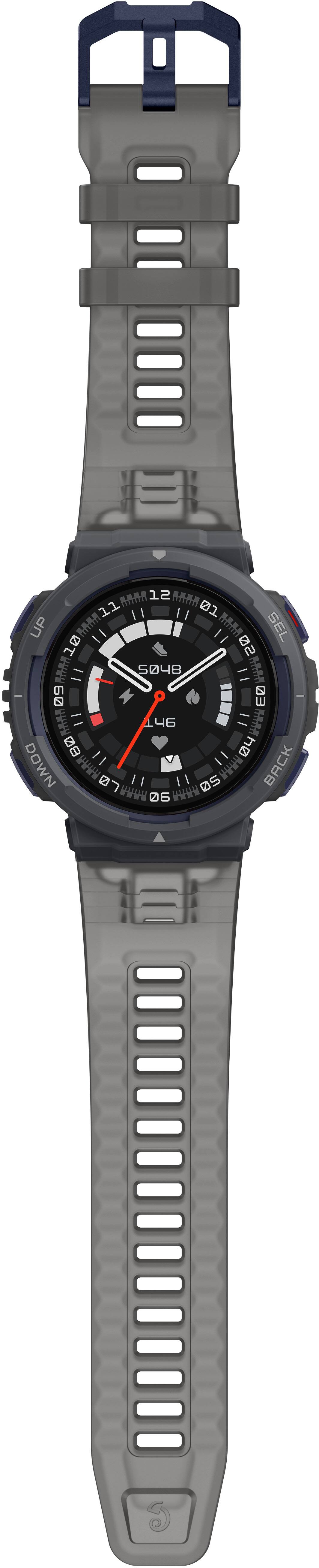 Amazfit Active Edge Smartwatch 46,62mm Plástico Policarbonato Duplo - Cinza-W2212US6N