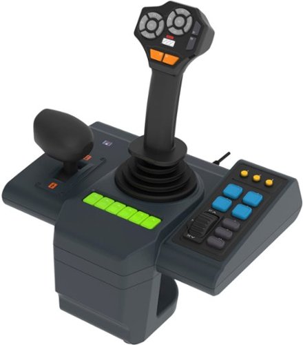 Hori - Sistema de controle agrícola e roda para PC (Windows 11/10) - Black-HPC-043U