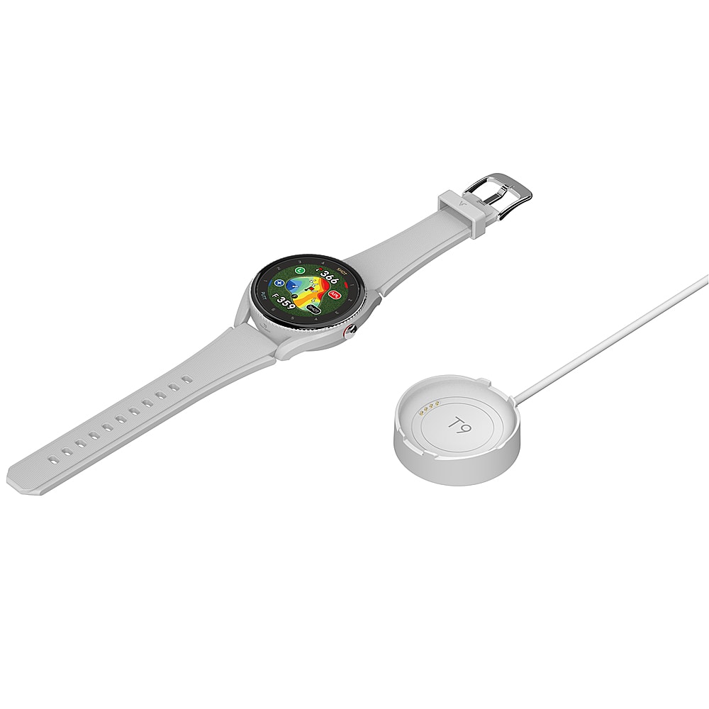 VoiceCaddie - Relógio GPS T9 com ondulação e inclinação verdes - Cinza-T-9 CINZA