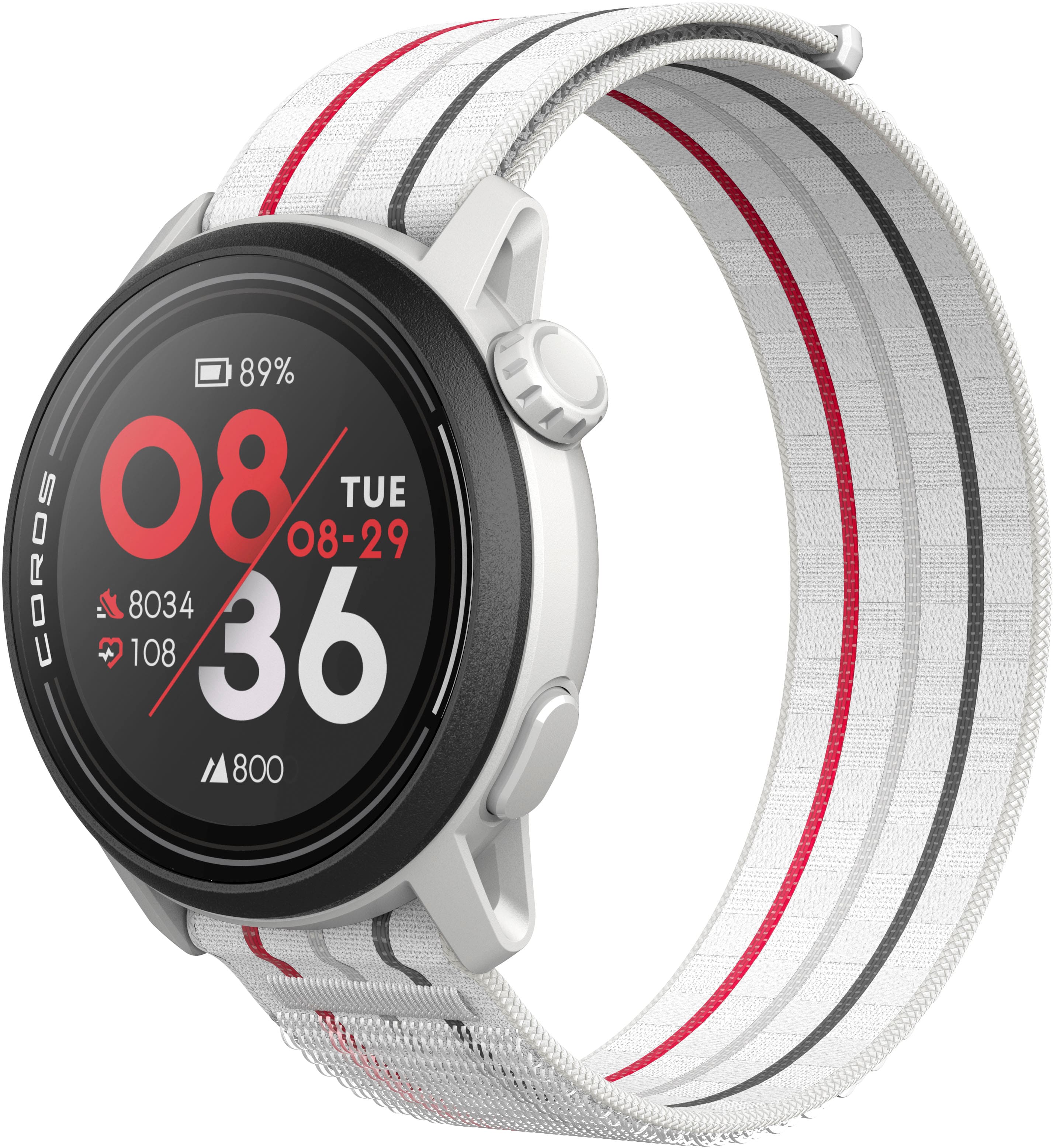 COROS - Relógio esportivo GPS PACE 3 - Branco-WPACE3-WHT-N
