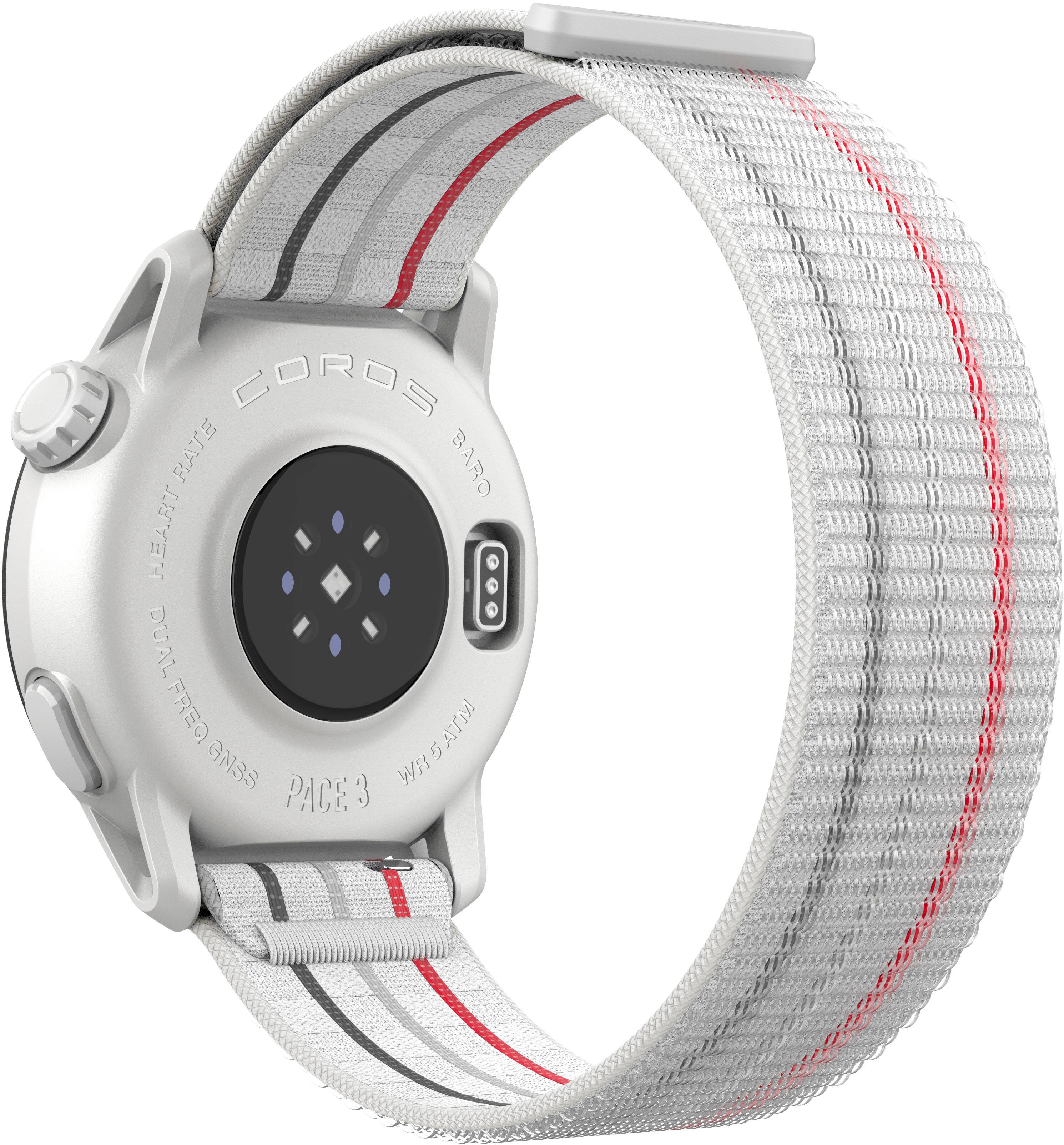 COROS - Relógio esportivo GPS PACE 3 - Branco-WPACE3-WHT-N