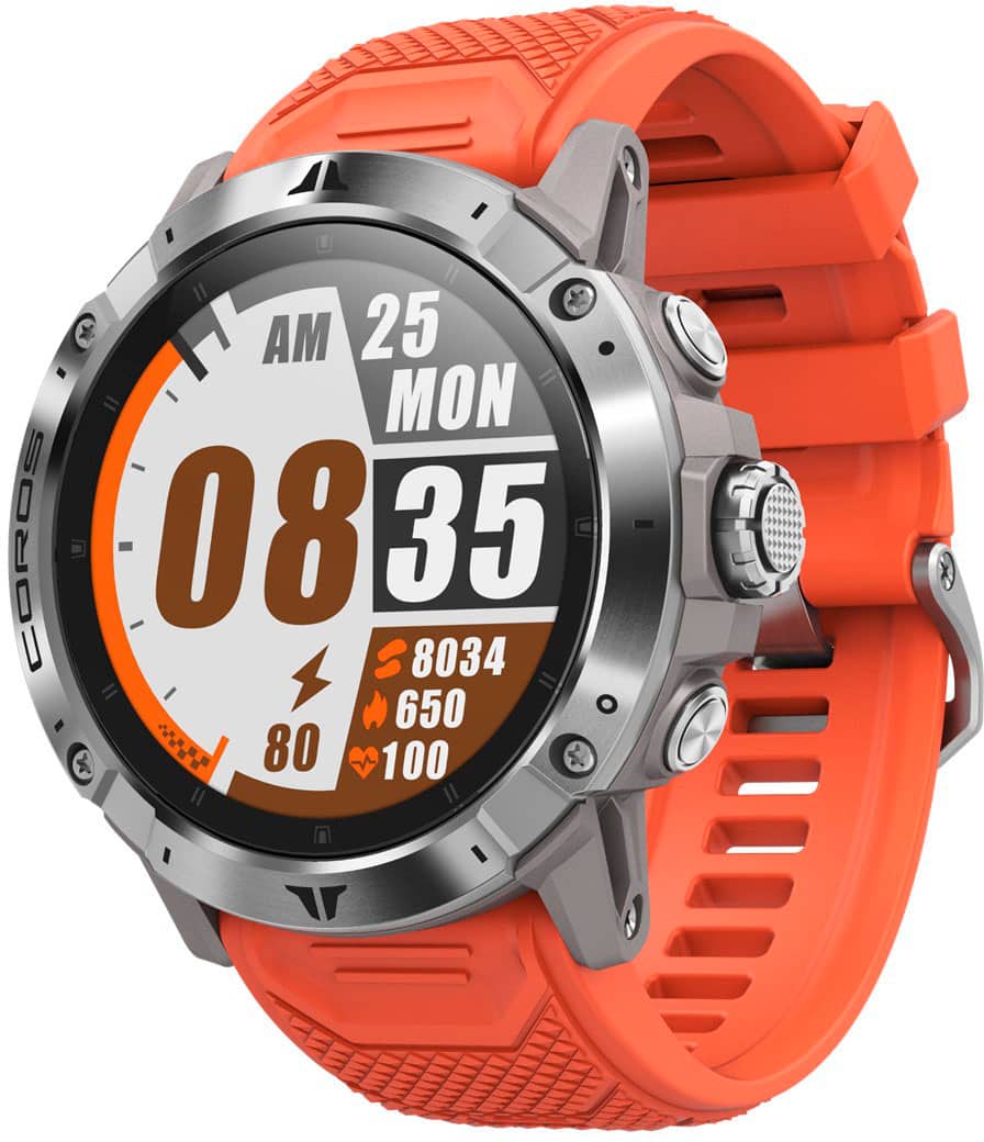 COROS - Relógio de aventura GPS VERTIX 2 - Prata-WVTX2-SVR