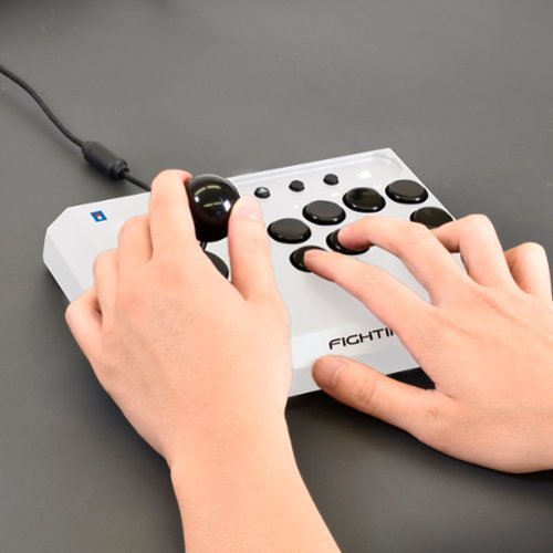 HORI Fighting Stick Mini para PlayStation 5 - Branco-SPF-038U