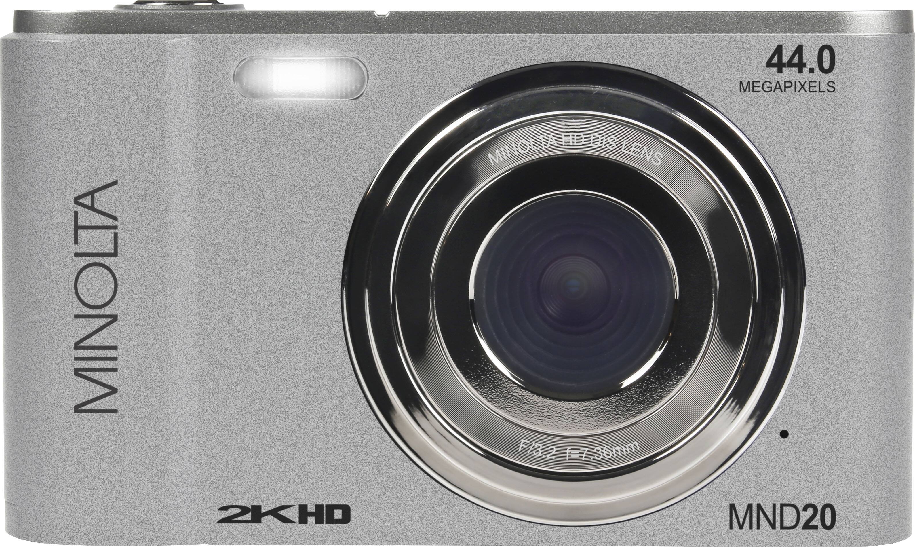 Minolta - MND20 44.0 Megapixel Câmera Digital - Silver-MND20-S