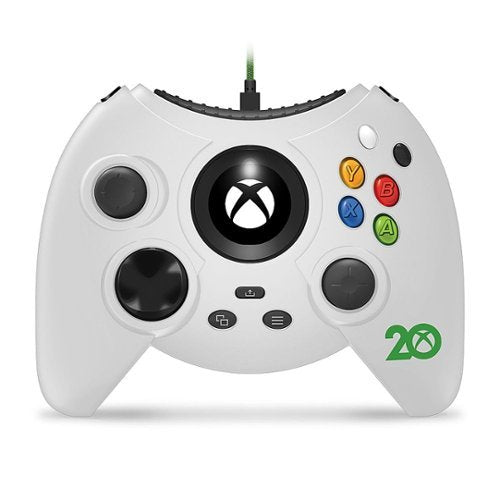 Hyperkin - Duke - Controle com fio para video game para Xbox Series X/S/Xbox One/Windows 10 - Branco-M02668-ANWH
