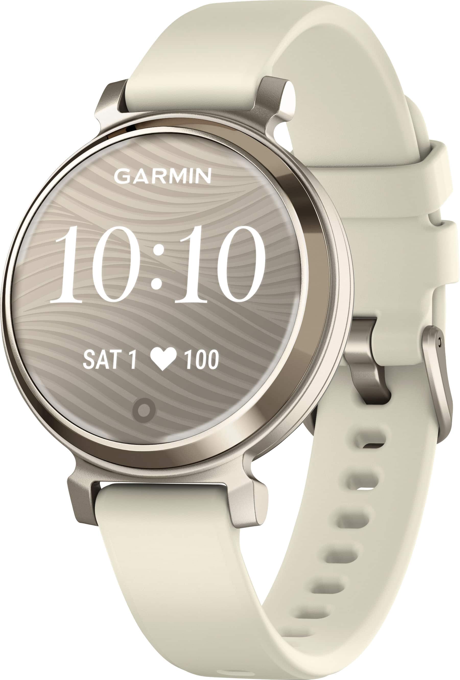Garmin - Lily 2 Smartwatch 34 mm alumínio anodizado - creme dourado com pulseira de silicone de coco-010-02839-00