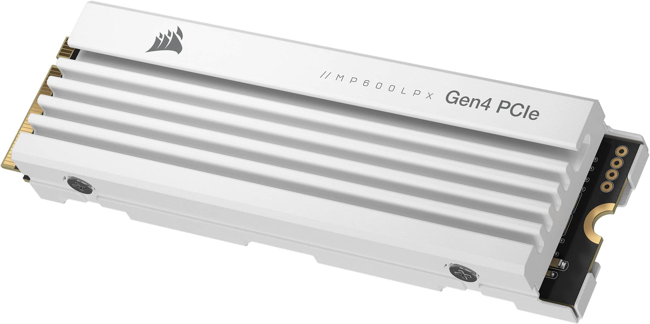 CORSAIR - MP600 PRO LPX 2TB SSD interno PCIe Gen 4 x4 NVMe com dissipador de calor para PS5-CSSD-F2000GBMP600PLPW