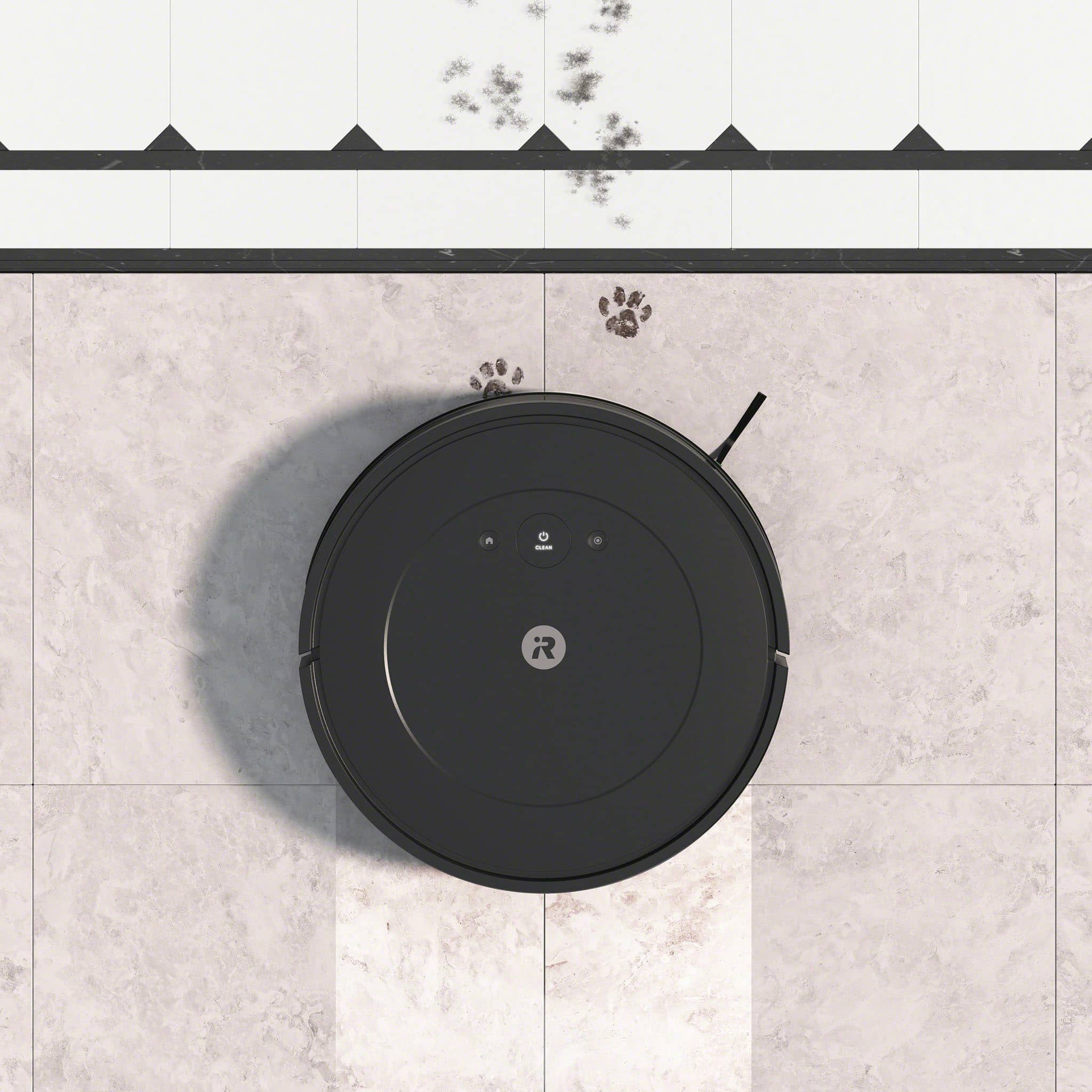 iRobot Roomba Combo Essential Robot aspirador e esfregão (Y0140) - Preto-Y014020