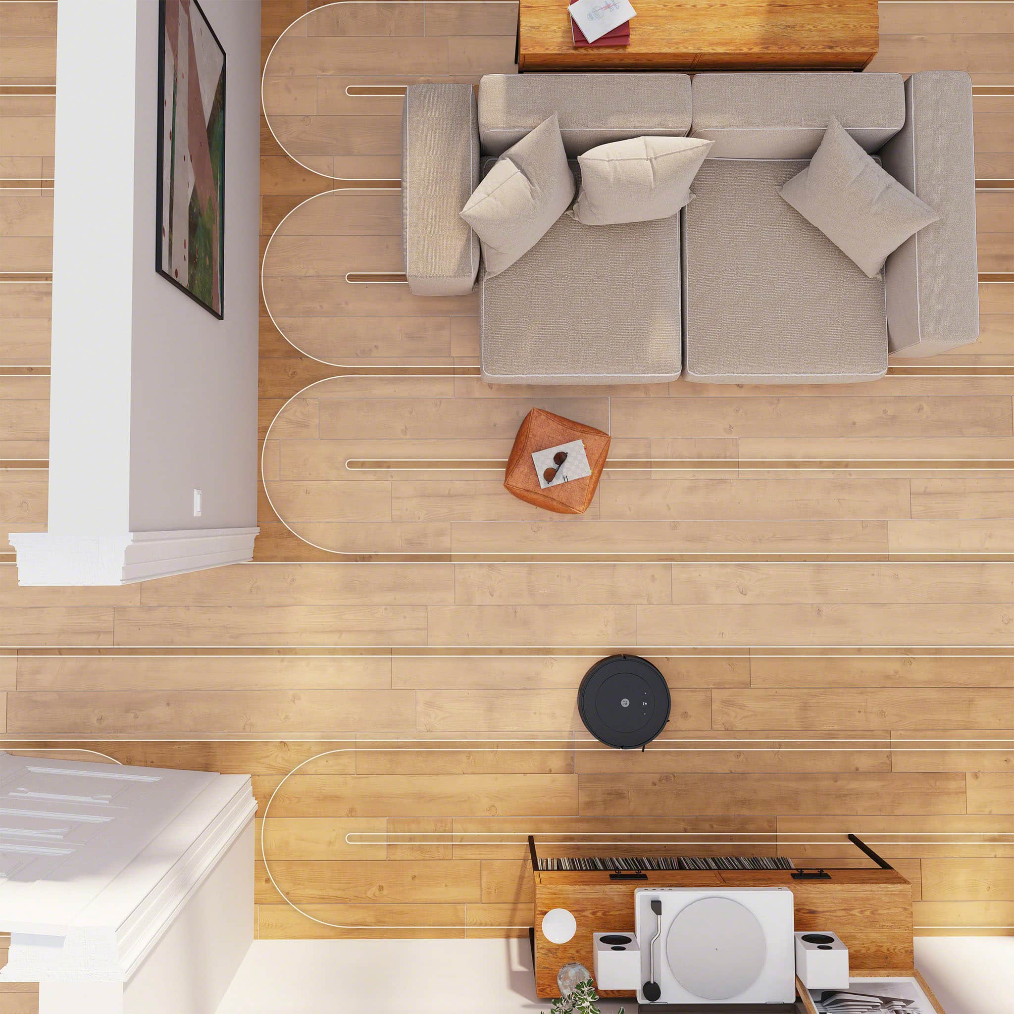 Aspirador de robô essencial iRobot Roomba Vac (Q0120) - Preto-Q012020