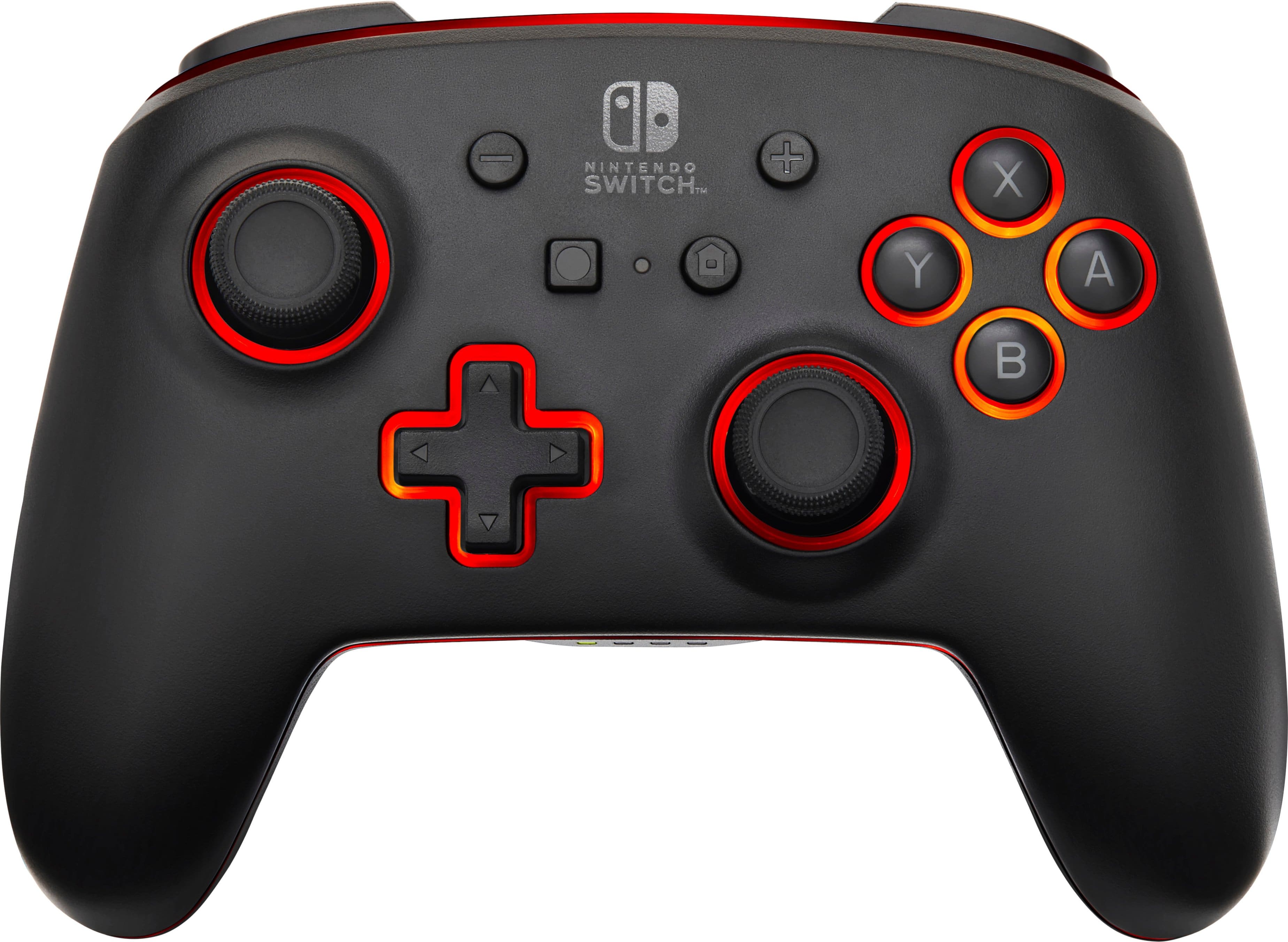 PowerA - Controle sem fio para para vídeo gameaprimorado para Nintendo Switch - Preto-1522807-01
