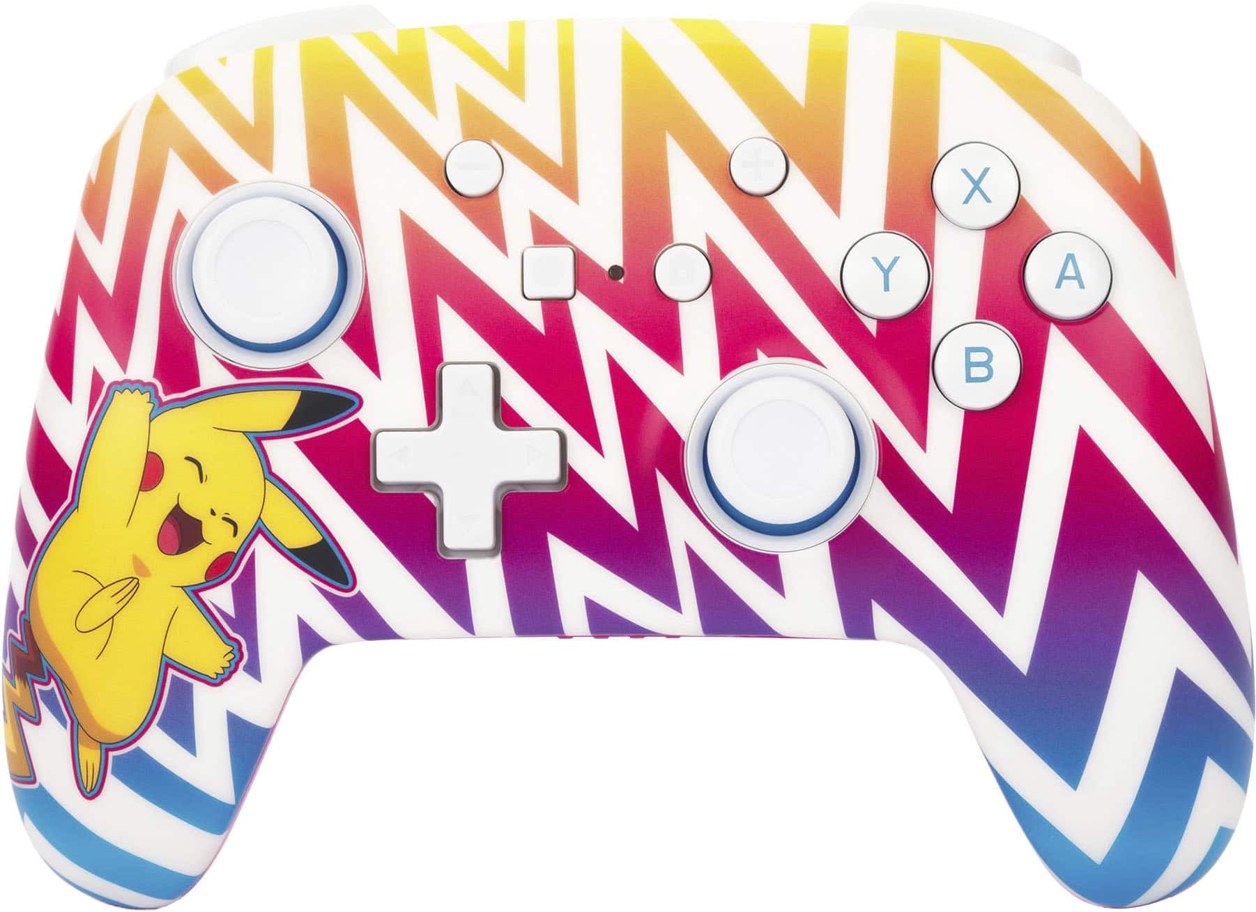 PowerA - Controle sem fio para para vídeo gameaprimorado para Nintendo Switch - Pikachu Vibrant-NSGP0262-01