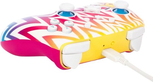 PowerA - Controle sem fio para para vídeo gameaprimorado para Nintendo Switch - Pikachu Vibrant-NSGP0262-01