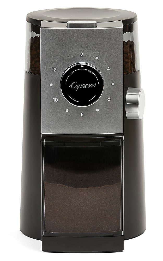 Capresso - Moedor de rebarbas de café Grind Select - Preto/Prata-597.04