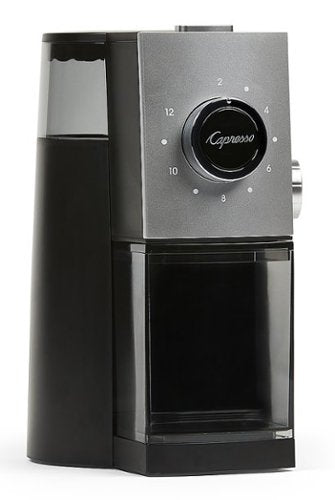 Capresso - Moedor de rebarbas de café Grind Select - Preto/Prata-597.04