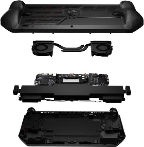 MSI - Claw A1M 7" 120Hz FHD 1080P Gaming portátil-Intel core CU5 135H-Intel Arc-16GB-512GBSSD - Preto-CLAW A1M-052US