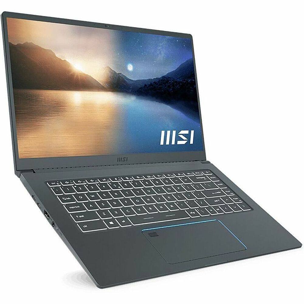 MSI - Laptop Prestige 15 de 15,6" - Intel Core i7 com 16 GB de memória - SSD de 512 GB - cinza carbono, cinza-PRESTIGE15A205