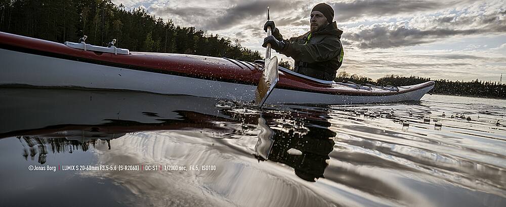 Panasonic - LUMIX S 20-60mm F3.5-5.6 Lente intercambiável L-Mount compatível para câmeras da série LUMIX S - Black-S-R2060