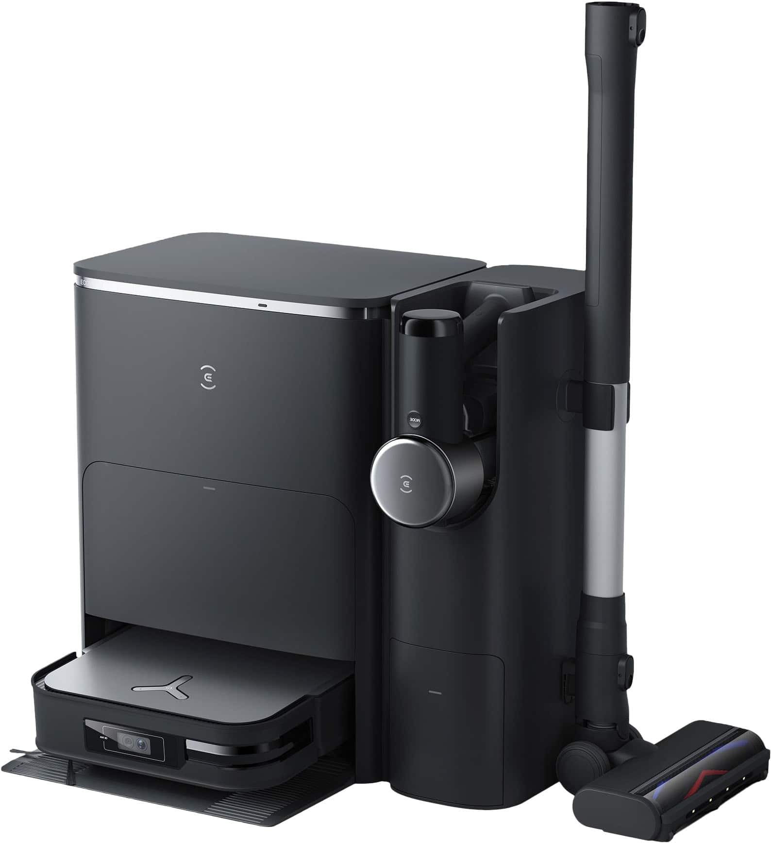 ECOVACS Robotics - DEEBOT X2 COMBO COMPLETO Robô multifuncional aspirador e esfregão - Preto-OZX2MCP