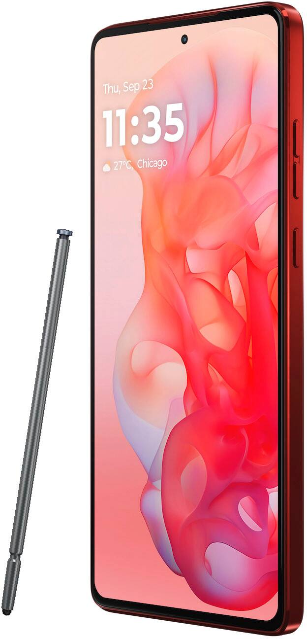 Celular Motorola - moto g stylus 5G (desbloqueado) 2024 - Scarlet Wave-PB1M0011US
