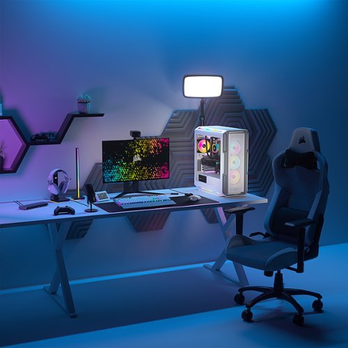 CORSAIR - Desktop para jogos VENGEANCE i7500 - Intel Core i5 14600KF - 32GB DDR5 6000MHz - NVIDIA GeForce RTX 4070 - SSD de 1TB - Preto-CS-9050080-NA